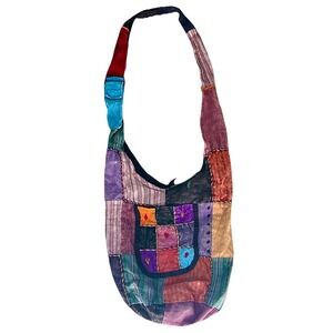 Vintage The Collection Royal Crossbody Bag Sling Boho Purse Hippie Patchwork